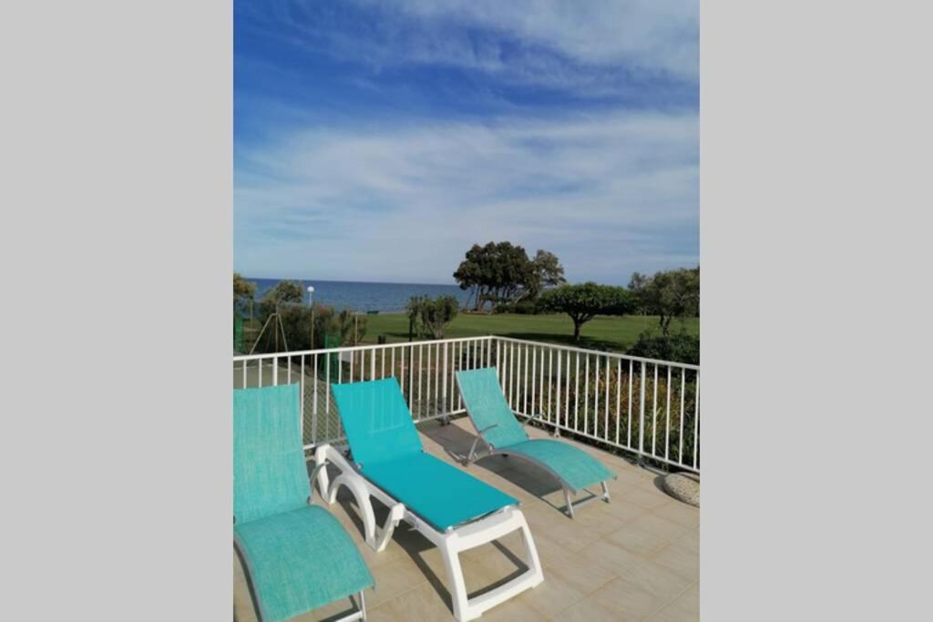 Studio 4 Personnes Bord De Mer Avec Piscine Wifi Cervione Ngoại thất bức ảnh